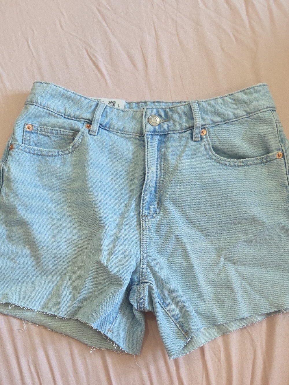 Garage Light Blue Vintage Denim Cutoff Shorts